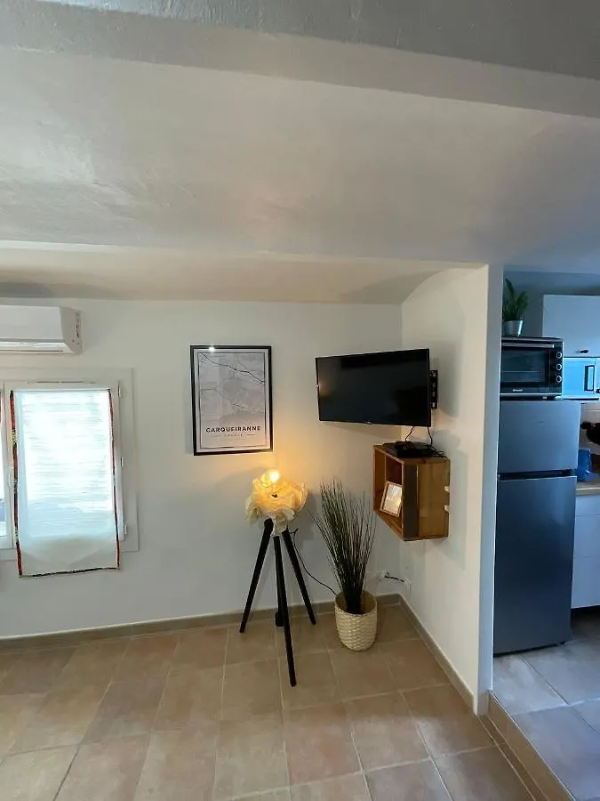 아파트 Studio Vallon D'Azur A 카르쿠에이란느