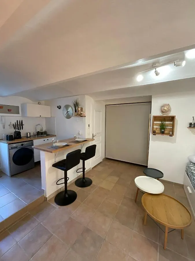 아파트 Studio Vallon D'Azur A 카르쿠에이란느 프랑스